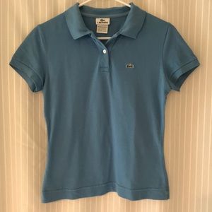 Blue Lacoste Polo